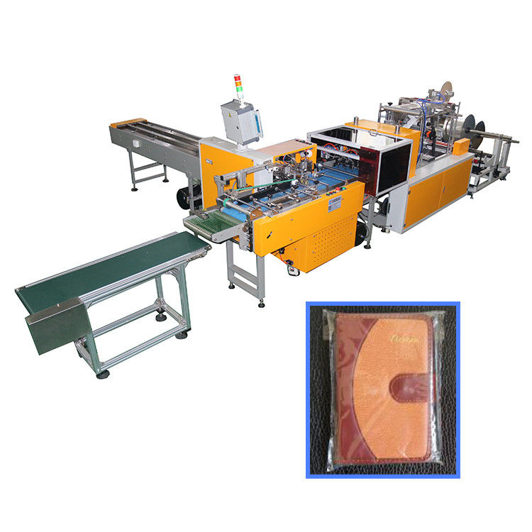 OPP/PE Self Adhesive Bag Packing Machine For Product Warranty Card