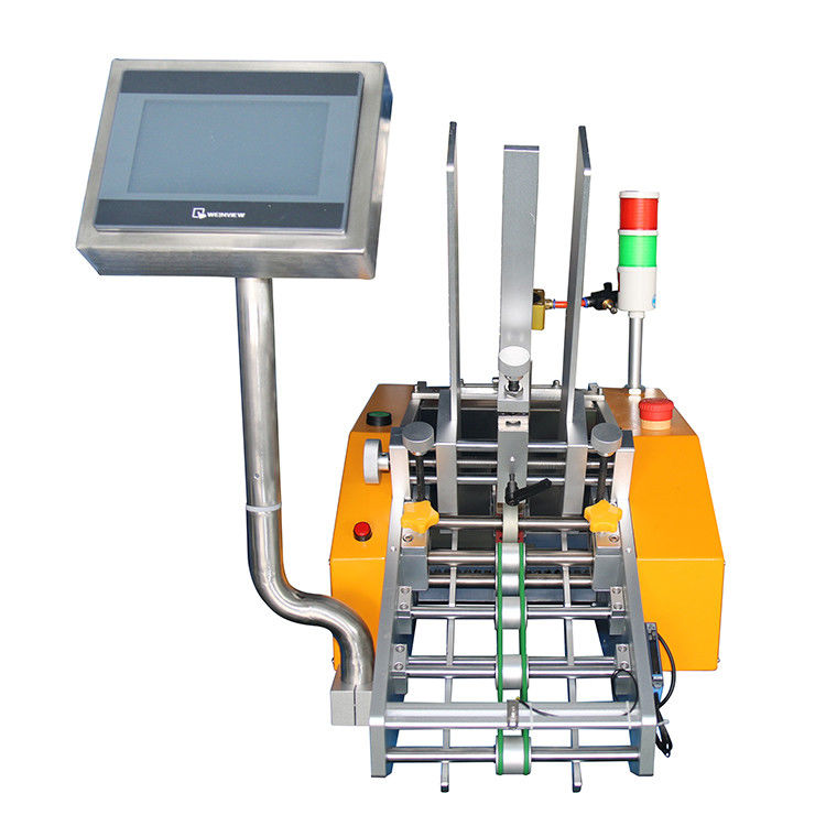 PLC Controlled Servo Motor Friction Feeder Machine For Game Card