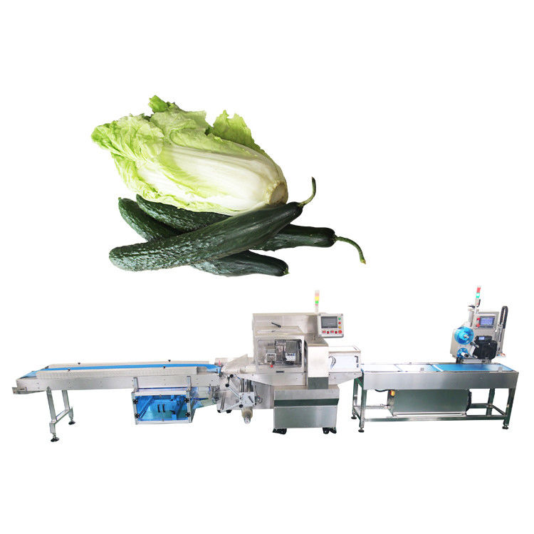 Automatic Pillow Type Potato Vegetable Wrapping Machine